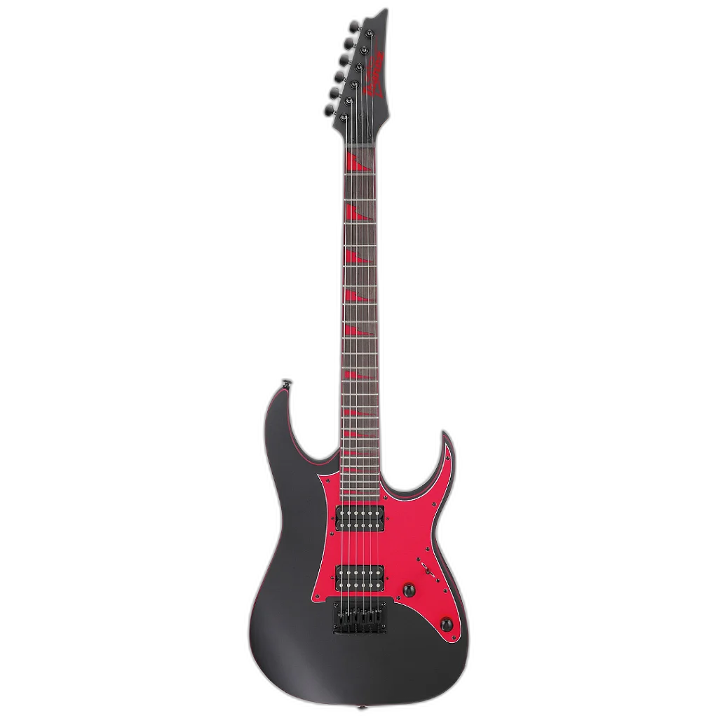 Guitarra 6C RG GIO Black Flat Ibanez RG Series GRG131DX-BKF
