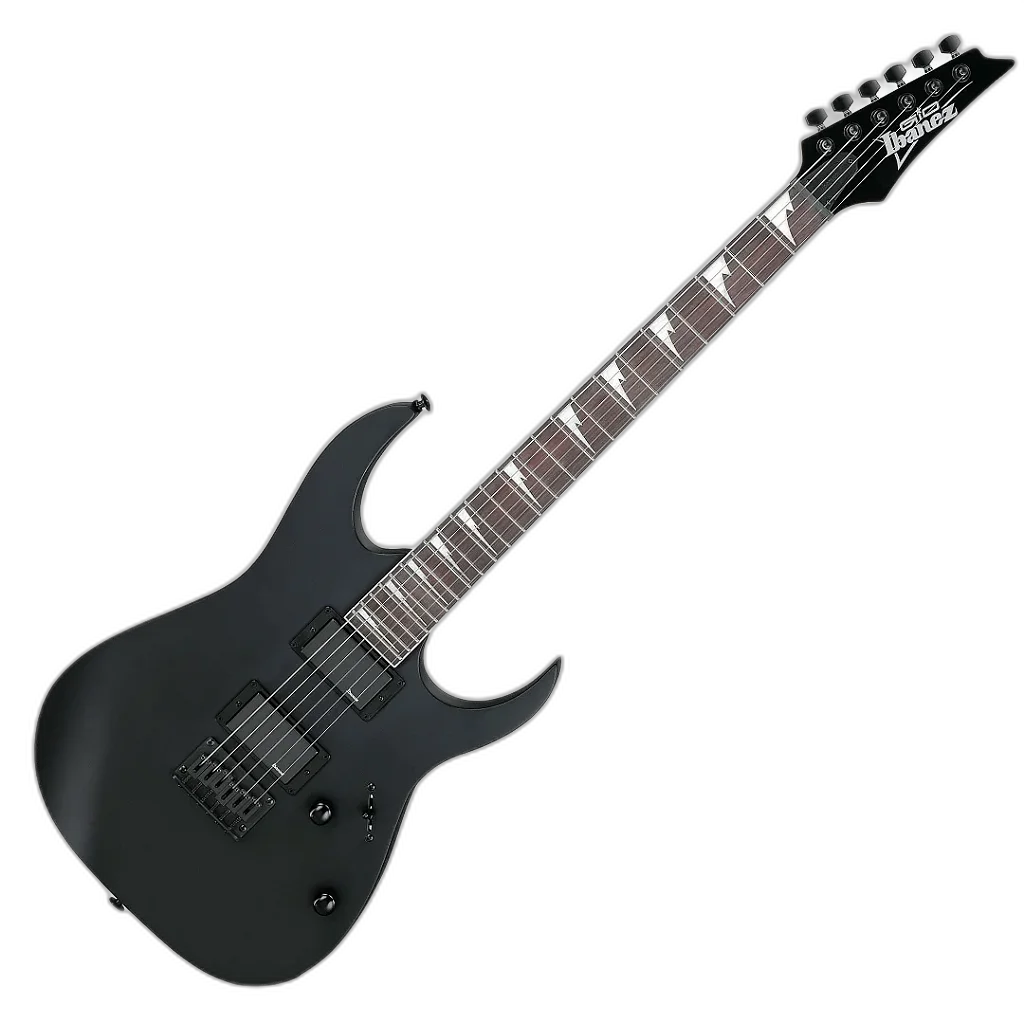 Guitarra 6C RG GIO Black Flat Ibanez RG Series GRG121DX-BKF