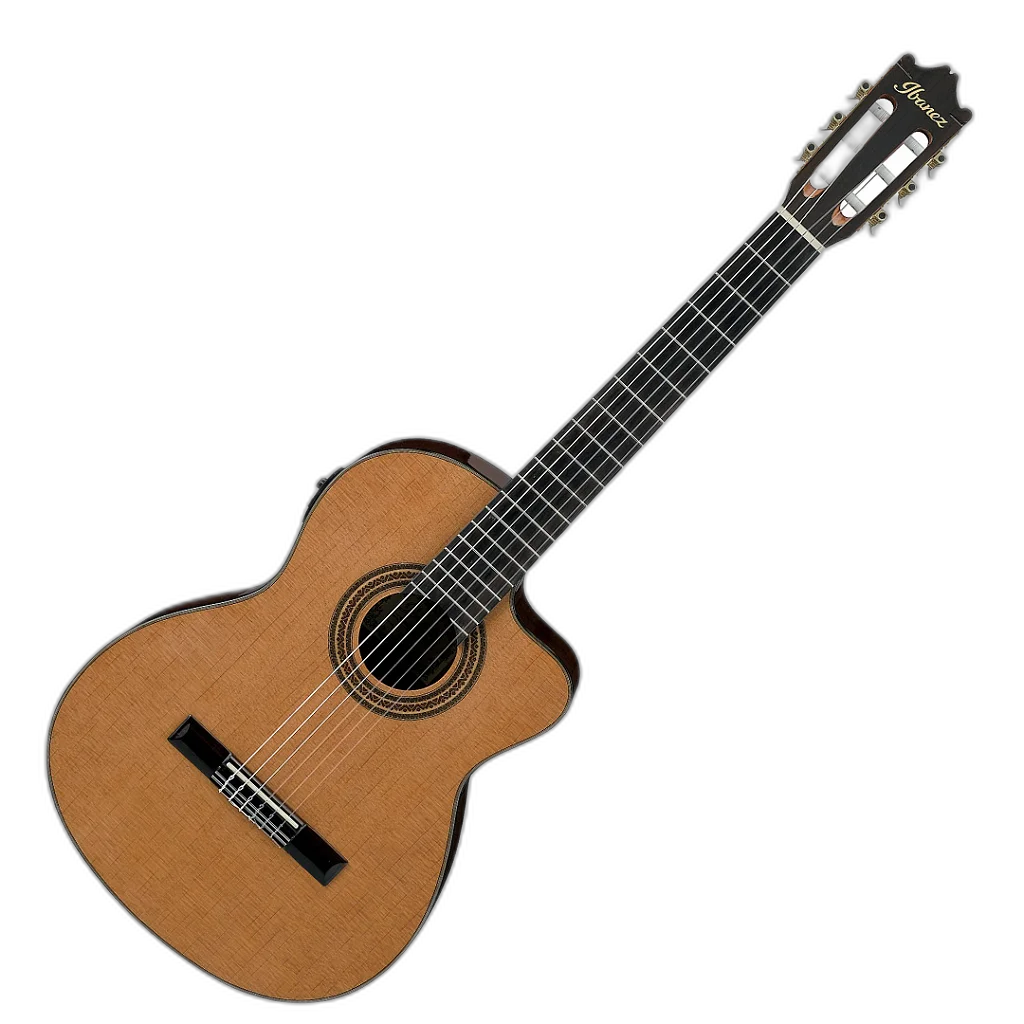 Violão 6C Nylon Amber High Gloss Ibanez Classical GA6CE-AM