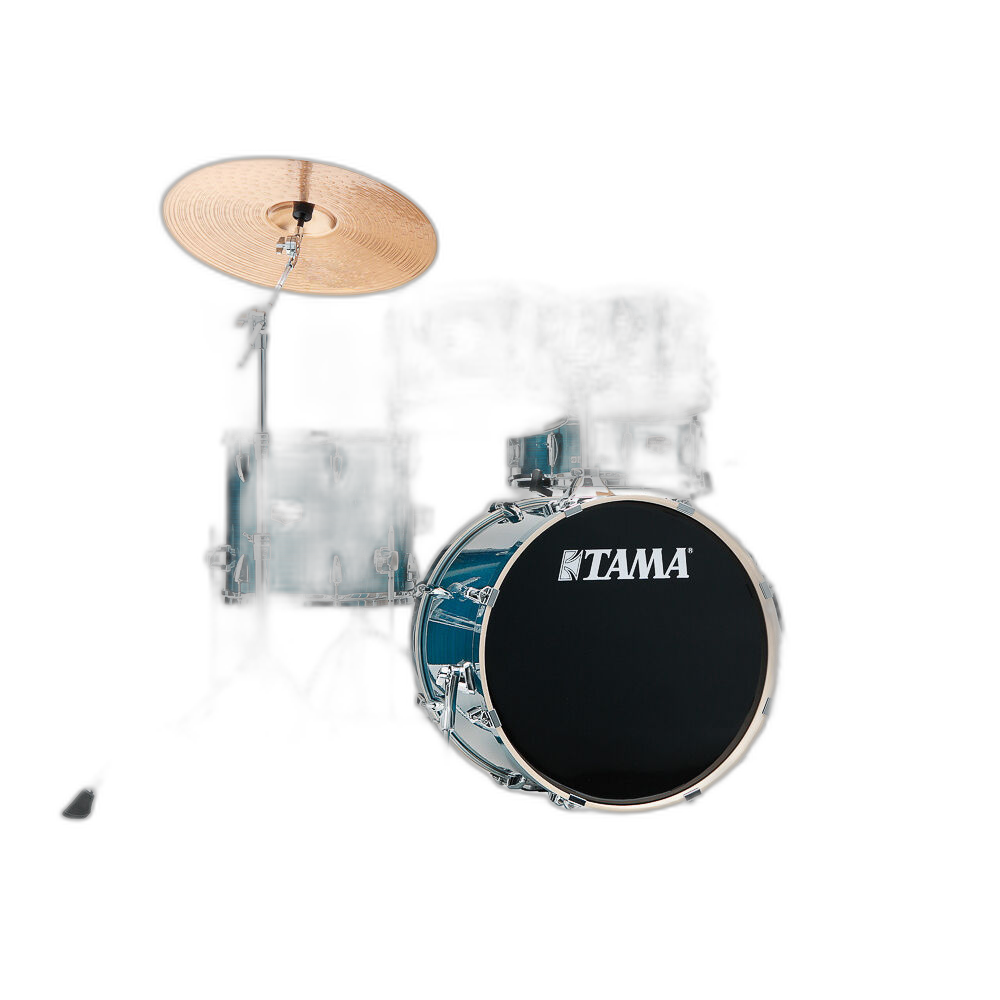Bateria Completa (5 tambores) Bumbo 2 (Azul HLB) Tama Imperialstar IP5H6W-HLB