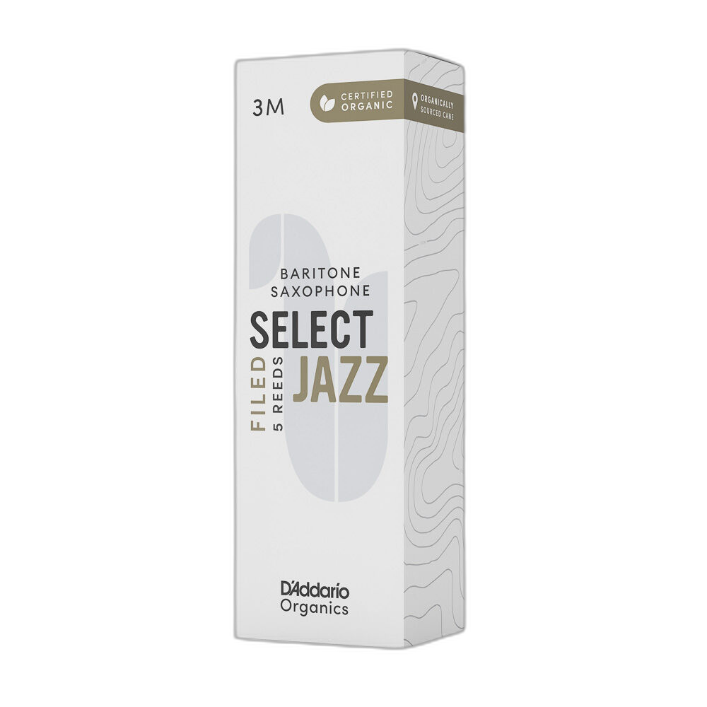 Palheta Sax Barítono 3M (5) DAddario Organic Select Jazz
