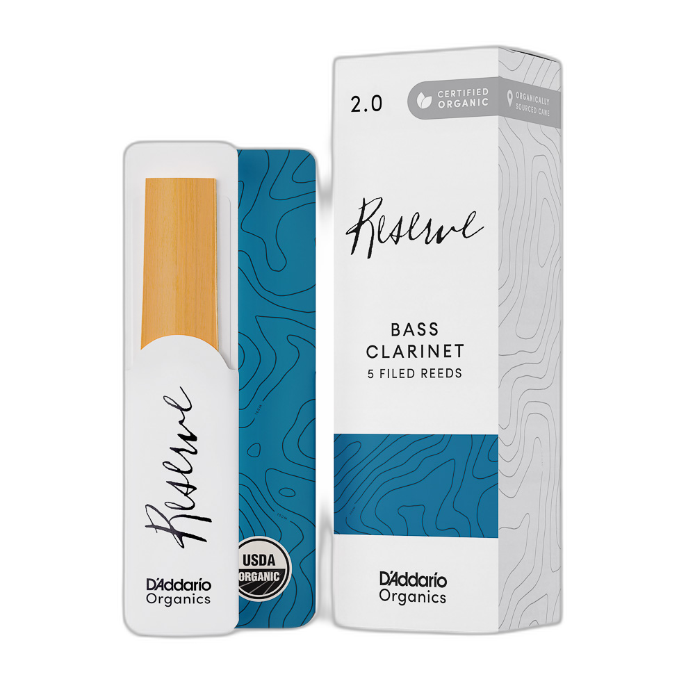 Palheta Clarone 2.0 (5 Unidades) DAddario Organic Reserve