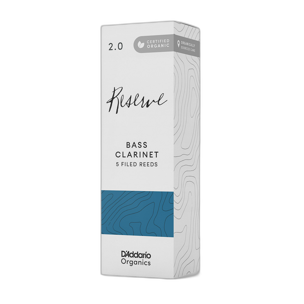 Palheta Clarone 2.0 (5 Unidades) DAddario Organic Reserve