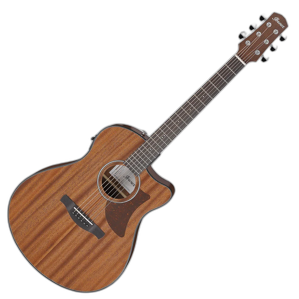 Violão 6 Cordas Aço Eletroacústico Advanced Auditorium Open Pore Natural Ibanez Advanced Acoustic Series AAM54CE-OPN