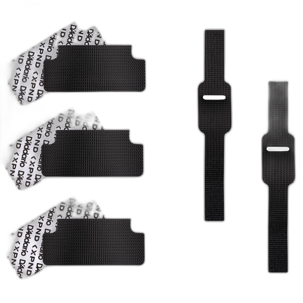 Kit Velcro D Addario Pedais Pedaleira Tam Padrão PW-PGS-01