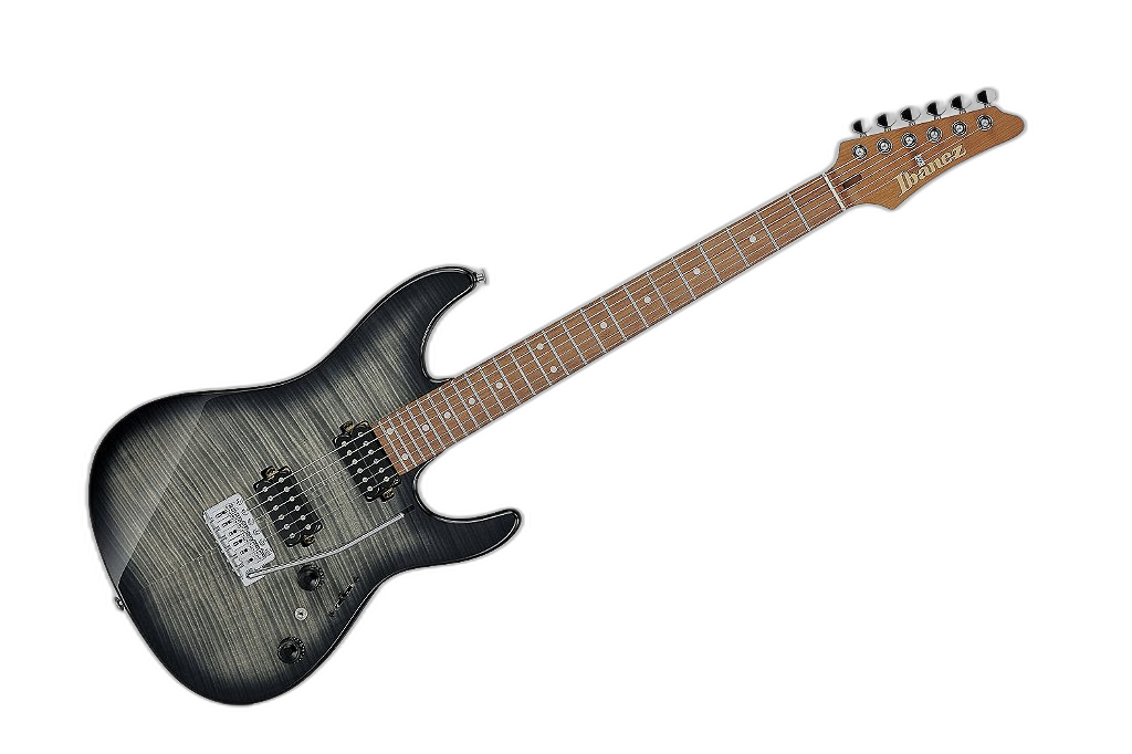 Guitarra Transparent Black Sunburst Ibanez AZ AZ24S1F-TKS