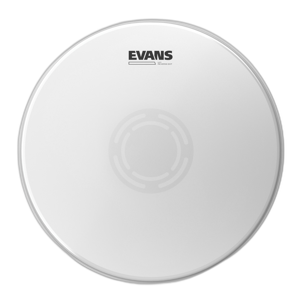 Pele Batedeira 13'' Evans UV1Reverse Dot B13UV1RD