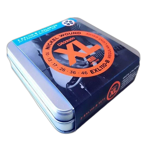 Kit 2 Encordoamento Para Guitarra D'addario Exl110 Promoção