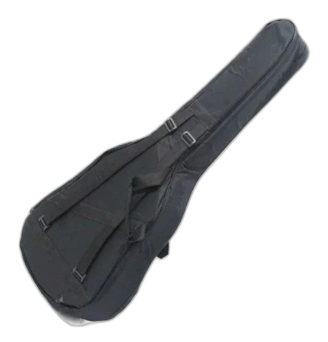 Kit Capa Violão Folk Impermeável Nylon 600 C/ Porta Palhetas