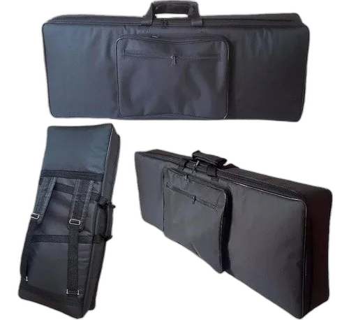Capa Master Luxo Para Teclado Yamaha Psr S550 Acolchoada Bk
