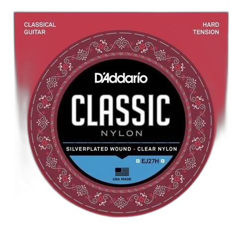 Encordoamento D'addario Ej27h Para Violão Classic Nylon Alta