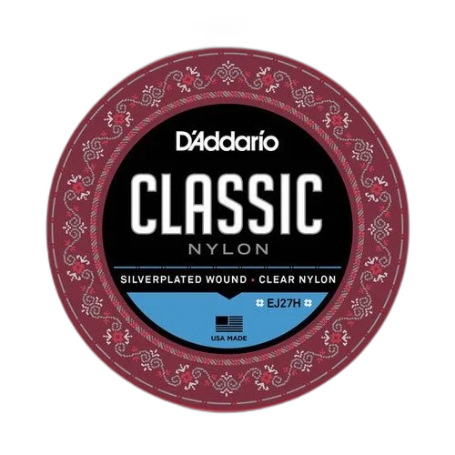 Kit 4 Jogos De Cordas D'addario Ej27h Classic Nylon + Palhet