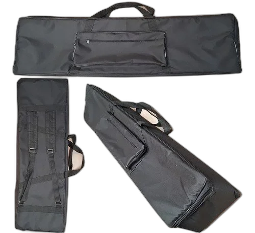 Capa Bag Para Piano Yamaha Dgx660 Master Luxo Nylon (preto)