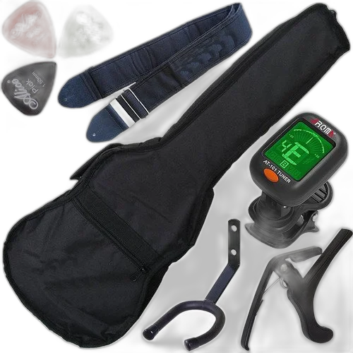 Kit Capa Para Viola Acolchoada Ultra Resistente + Acessórios
