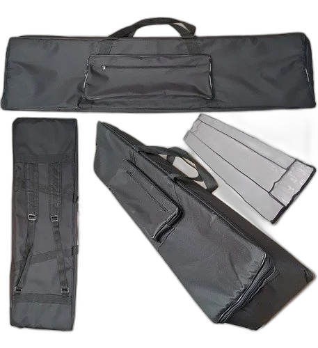 Capa Para Piano Yamaha Np12 Master Luxo Preto + Cobertura