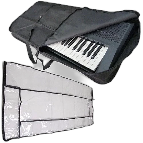 Kit Capa Para Teclado 5/8 Para + Capa Cobertura Yamaha Casio