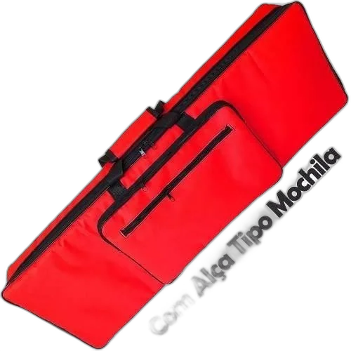 Capa Acolchoada Para Teclado Roland Go Keys C/ Alça Mochila