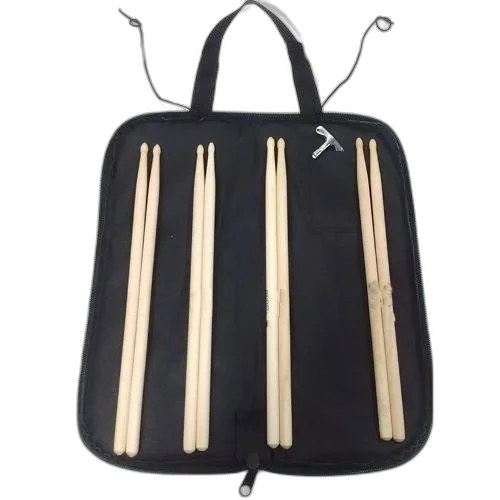 Capa Para Baquetas Bateria + 4 Pares De Baquetas O F E R T A