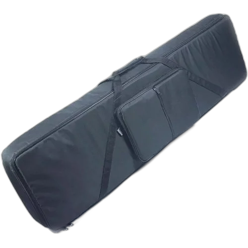 Capa Teclado 6/8 Bolso Duplo Acolchoado Super Luxo Nylon