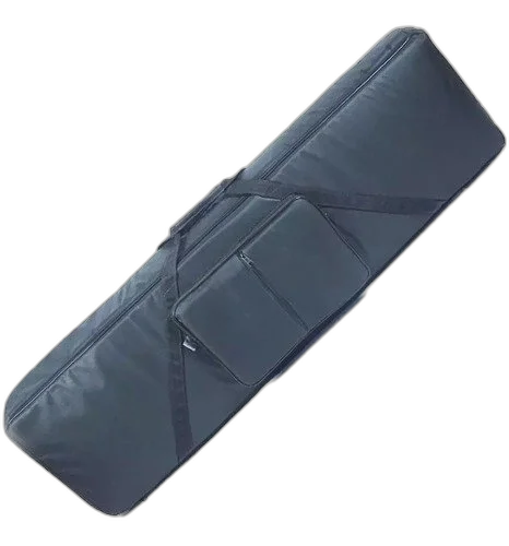 Capa Teclado 6/8 Bolso Duplo Super Luxo Nylon Acolchoado