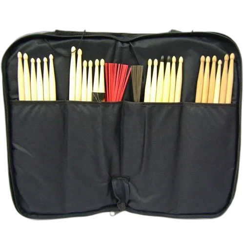 Capa Bag Para Baquetas, Vassourinhas + Par Baquetas Envio24h