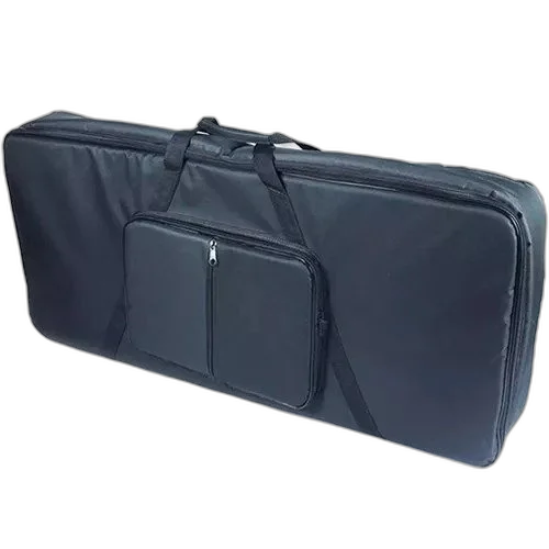 Capa Para Teclado 5/8 Acolchoada Bolso Duplo Super Luxo