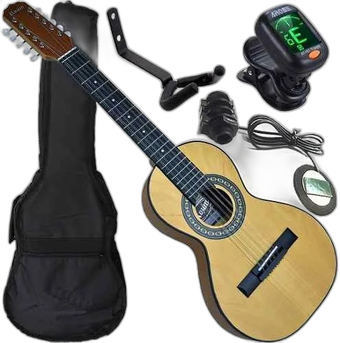 Kit Viola Rozini Rv151 Elétrica Canhota Caipira C/ Suporte
