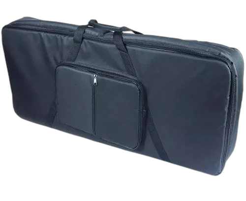 Capa Teclado 5/8 Acolchoado Bolso Duplo Super Luxo Nylon