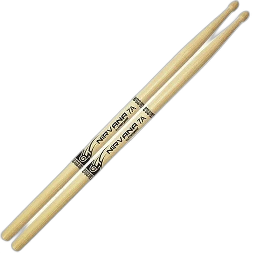 Kit 2 Baquetas Liverpool Para Bateria 7a Nirvana Escobio