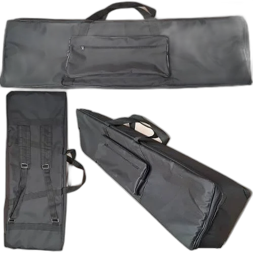 Capa Bag Para Teclado Csr 2172 Nylon Master Luxo Preto