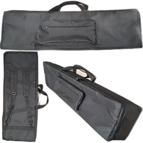 Capa Bag Para Teclado Roland Vr09 Nylon Master Luxo Preto