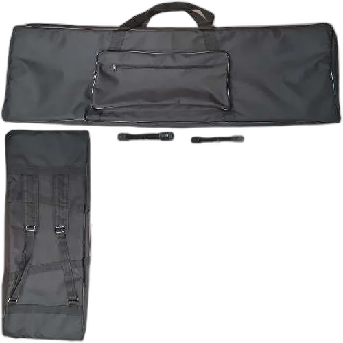 Kit Capa Para Teclado 5/8 Master Luxo Com Suporte + Fone Akg