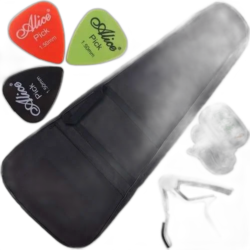 Kit Capa Violão Folk Acolchoada + Acessórios Frete Grátis