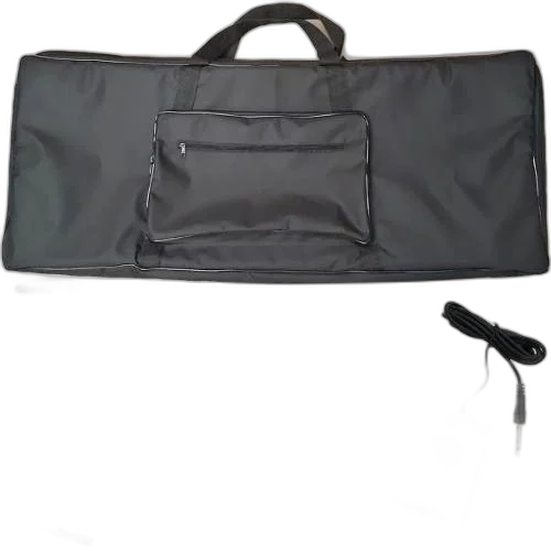 Kit Capa Teclado 5/8 Extra Luxo Acolchoada C/ Acessórios