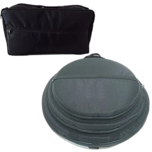 Kit Capa Pratos Master Luxo Até 22 Pol C/ Capa Pedal Duplo