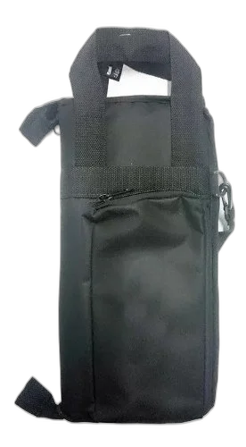 Capa Porta Baquetas Almofadada Com 10 Pares De Baquetas