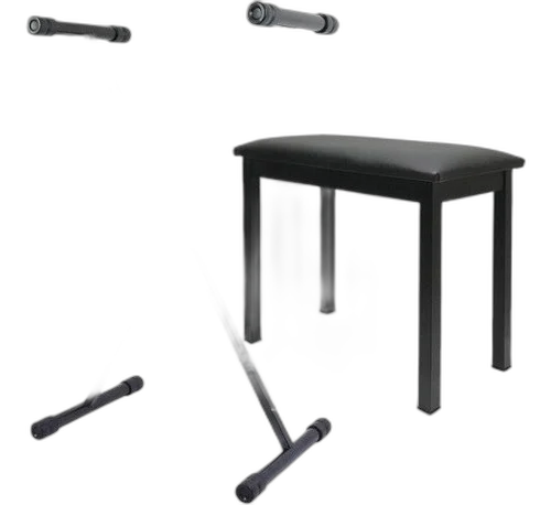 Kit Suporte Para Teclado X + Banqueta Saty P R O M O Ç Ã O