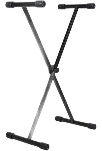 Kit Suporte Teclado Ask + Pedal Sustain + Banqueta Bt10 Saty