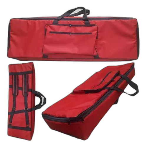 Capa Bag Master Luxo Para Teclado Roland Fantom G6 Vermelho