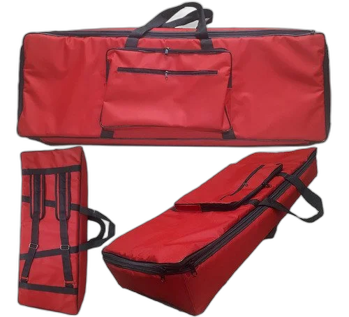 Capa Teclado Casio Privia Px410r Nylon Master Luxo Vermelho