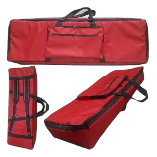Capa Bag Master Luxo Para Teclado Casio Ctk3200 Vermelho
