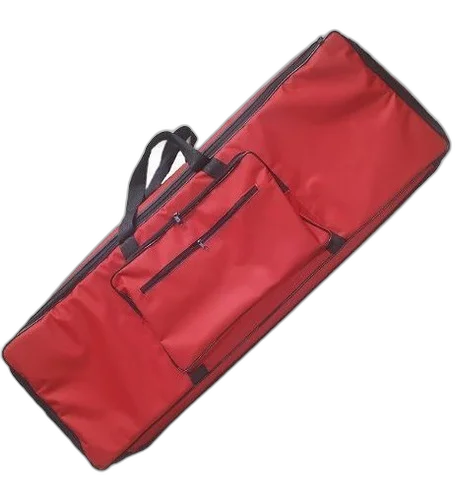 Capa Bag Para Piano Casio Cdp235r Nylon Master Luxo Vermelho