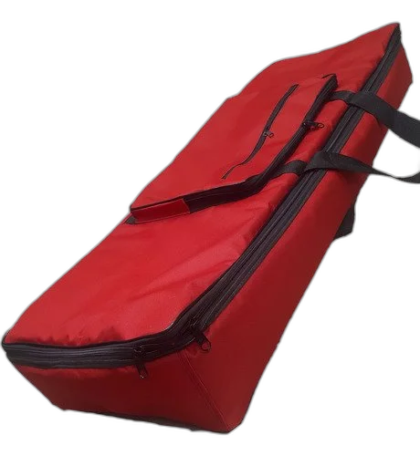 Capa Bag Para Teclado Yamaha Psr S530 Vermelho Master Luxo