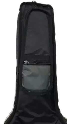 Capa Bag Violão Folk Acolchoada Premium Nylon 70 Ultra Resistente Cinza