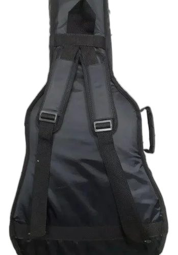 Capa Bag Violão Folk Acolchoada Premium Nylon 70 Ultra Resistente Azul