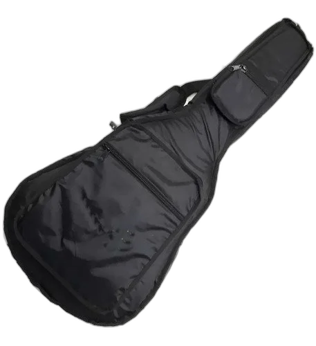 Capa Bag Violão Folk Premium Nylon 70 Acolchoada Ultra Resistente Preto