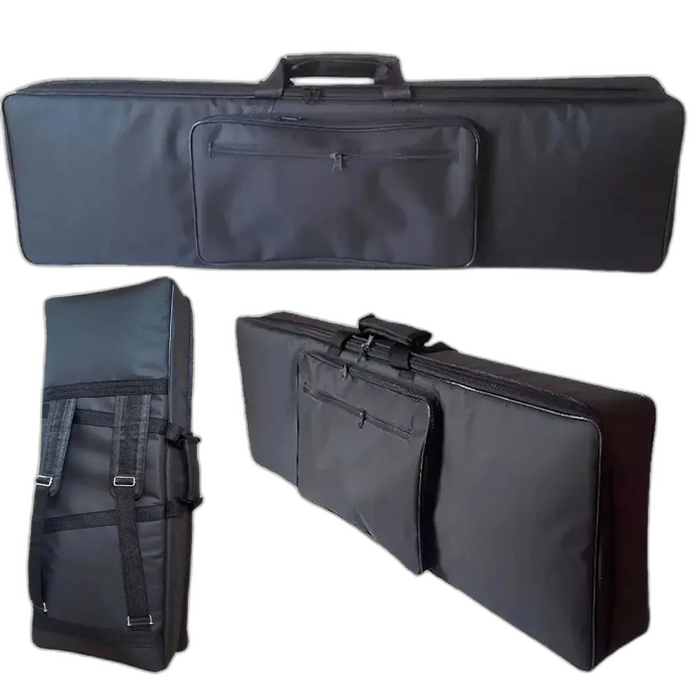 Capa Bag Master Luxo Para Piano Yamaha Tyros 4 Preto