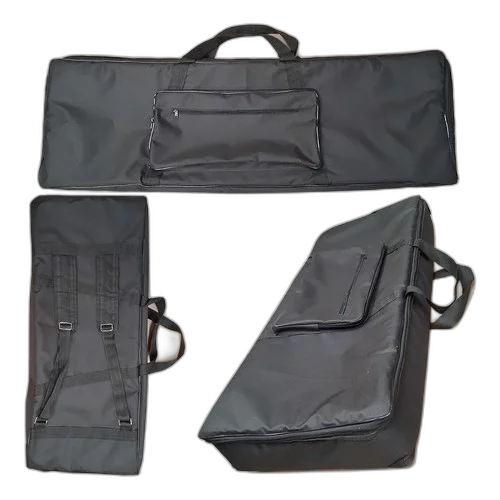 Capa Bag Master Luxo Preto Para Teclado Nord Stage 2 Sw73