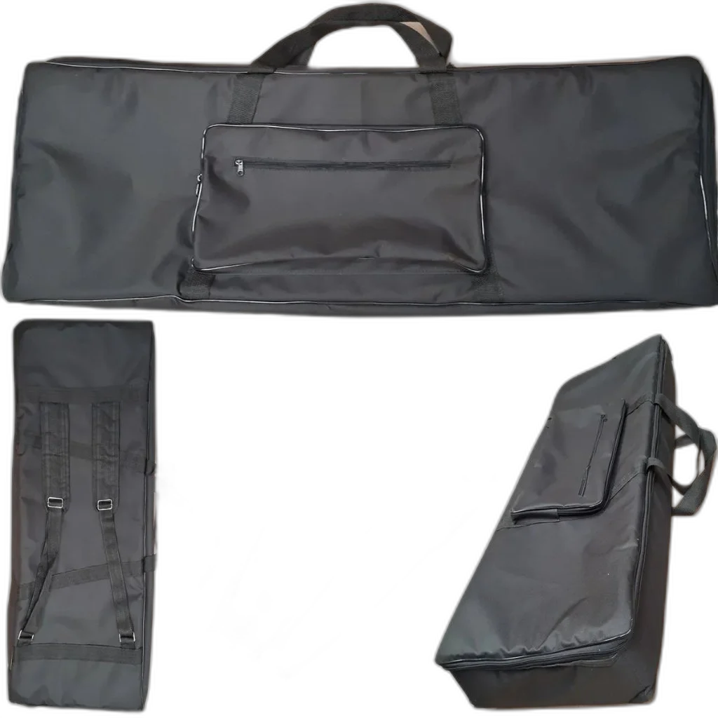 Capa Master Luxo Teclado Roland Fantom G8 Preta + Cobertura