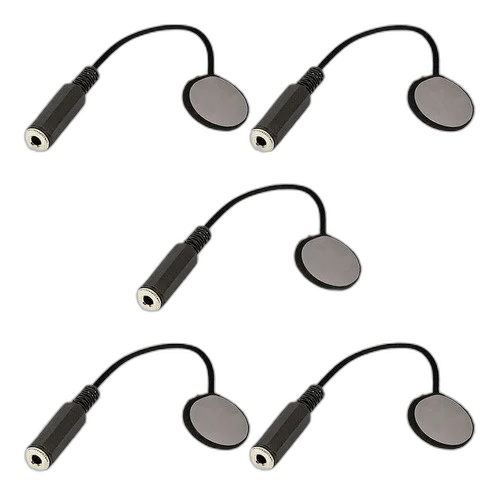 5 Captadores Piezo P2 Femea Violão Cavaquinho Viola Ukulele